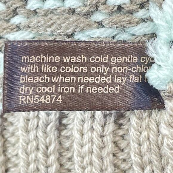 The Limited Sweater Wool Blend Womens Small Beige Neutral Pullover Y2K Vest - Picture 11 of 16